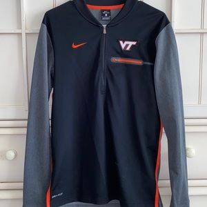 Virginia Tech Nike Dri Fit 1/4 Zip